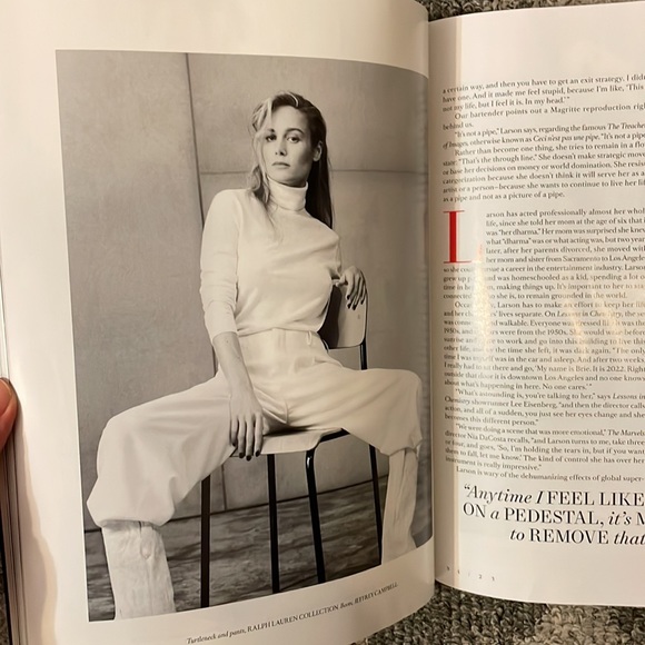 Brie Larson x Harper’s Bazaar magazine - Picture 6 of 13